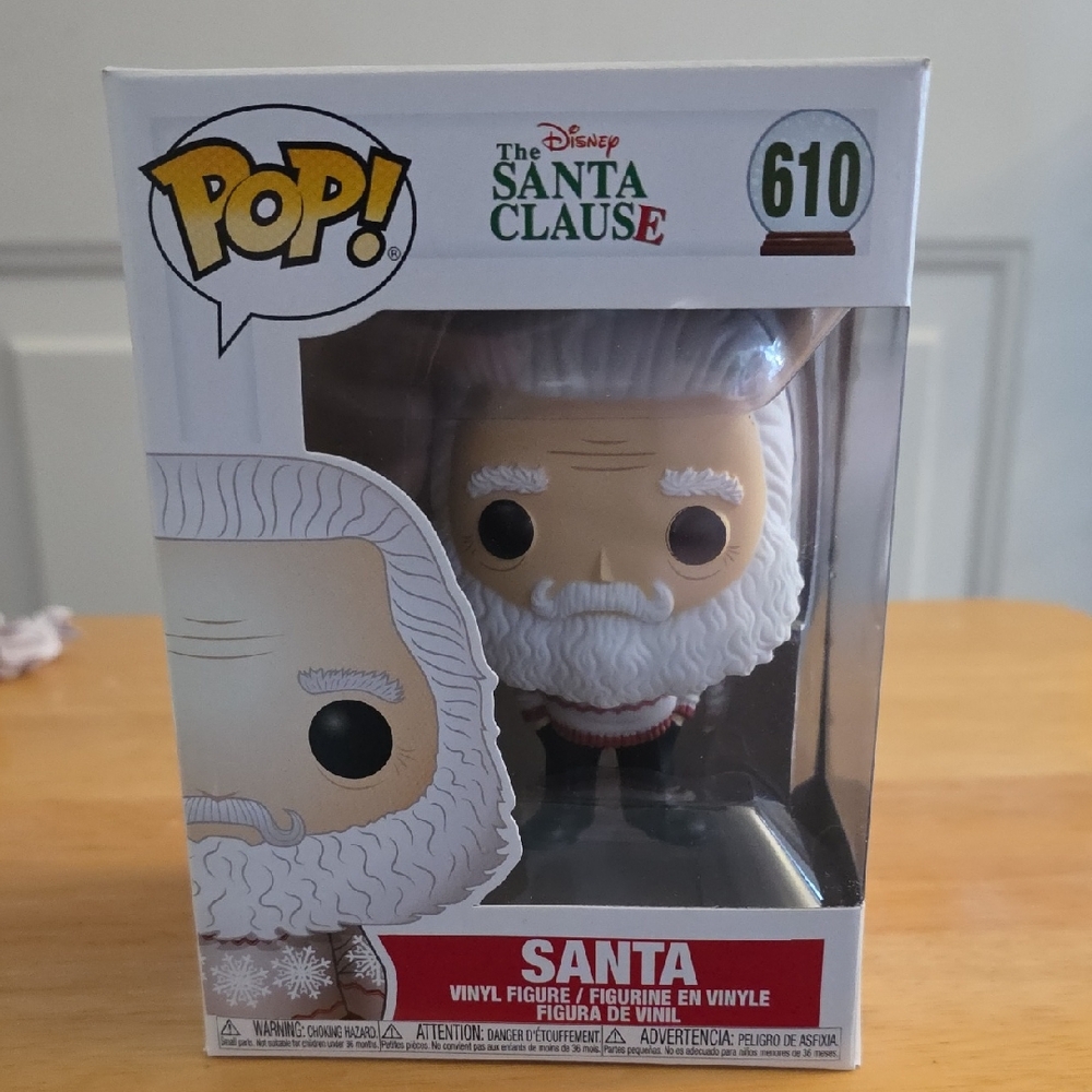 Funko Pop Santa Claus Vinyl Figure - Red and White